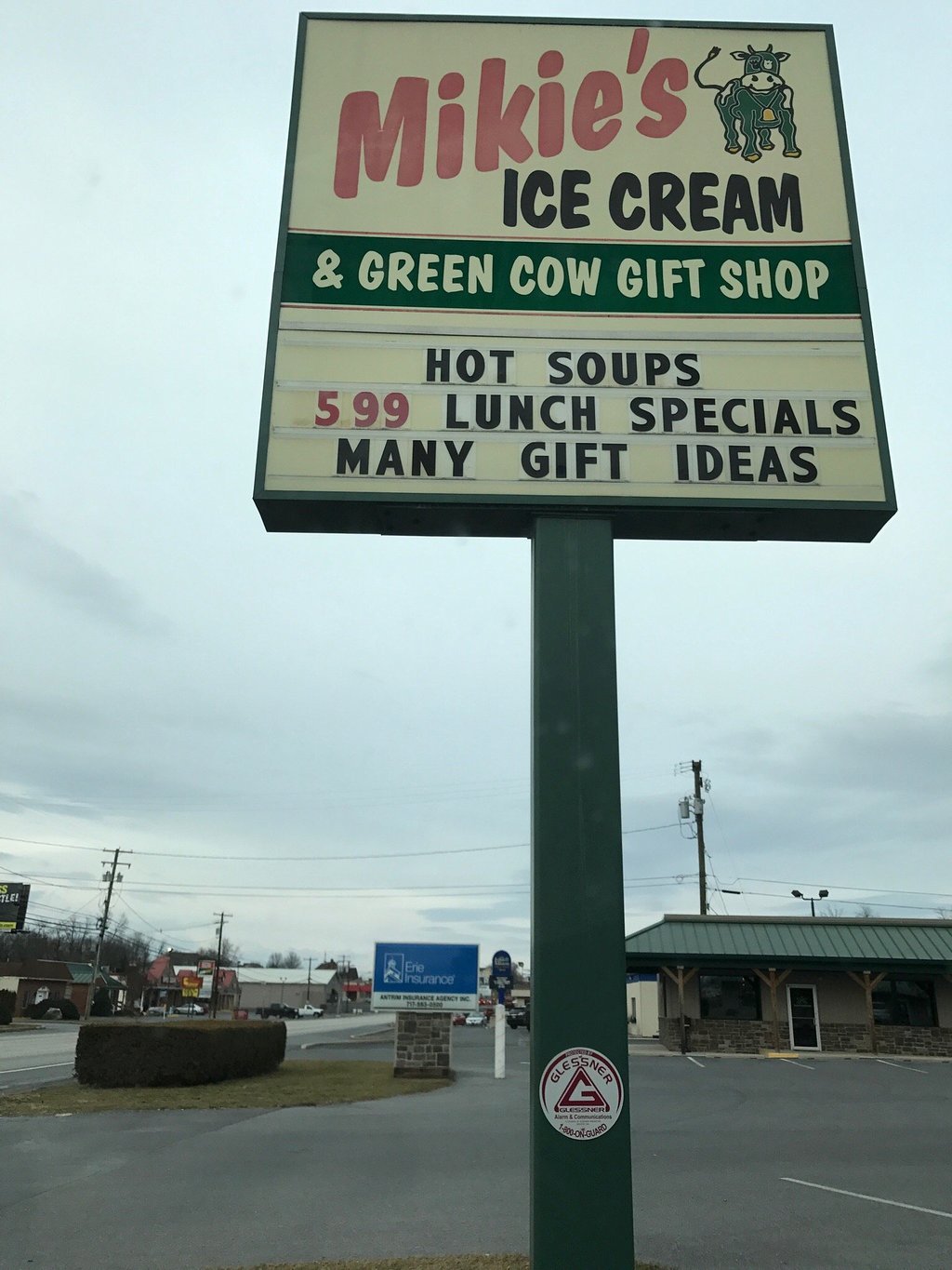 Mikie`s Ice Cream & Green Cow